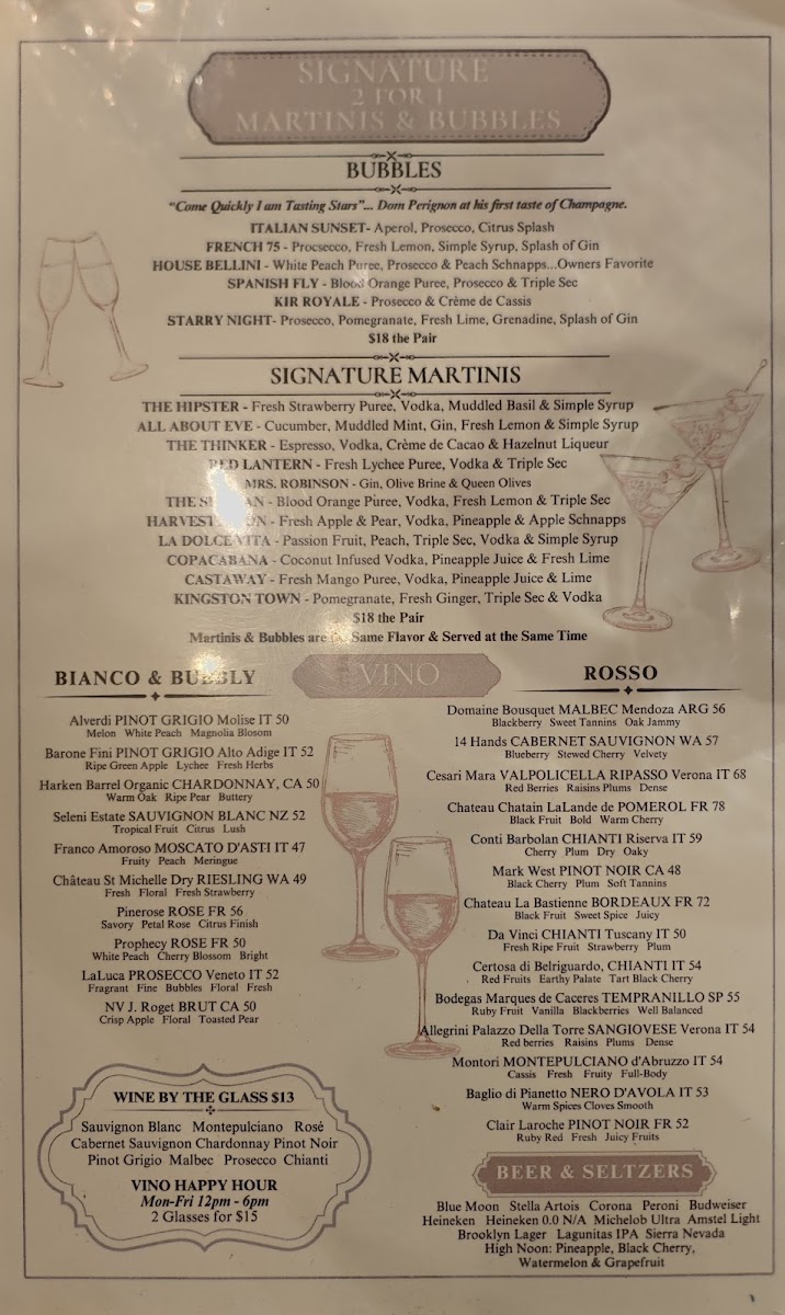 Pazza Notte Menu - Image 4