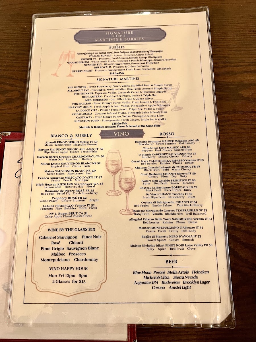 Pazza Notte Menu - Image 5