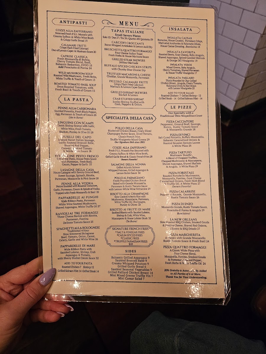 Pazza Notte Menu - Image 6